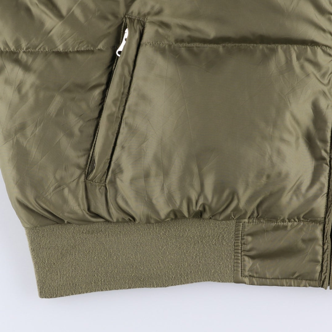 Ralph Lauren Polo Jeans Company Down Jacket, Men's, XXL polyester Khaki type brown Vintage Second Hand