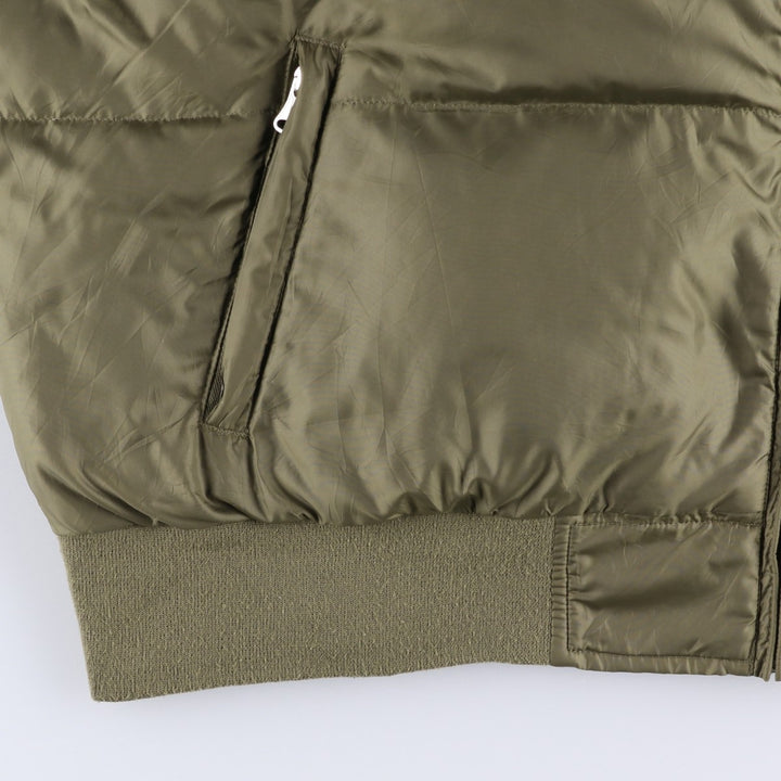 Ralph Lauren Polo Jeans Company Down Jacket, Men's, XXL polyester Khaki type brown Vintage Second Hand