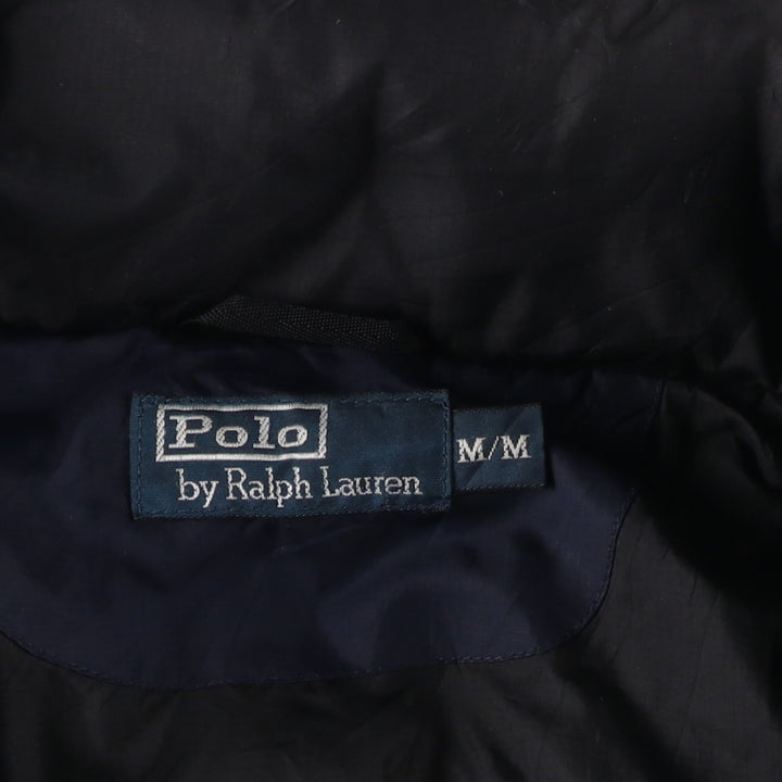Ralph Lauren POLO by Ralph Lauren 250 Fill Power Ripstop Down Jacket, Men's Size Medium polyester navy blue type Vintage Second Hand