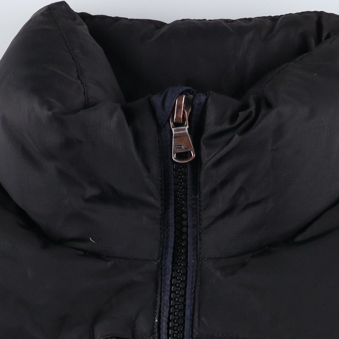 Ralph Lauren POLO by Ralph Lauren 250 Fill Power Ripstop Down Jacket, Men's Size Medium polyester navy blue type Vintage Second Hand