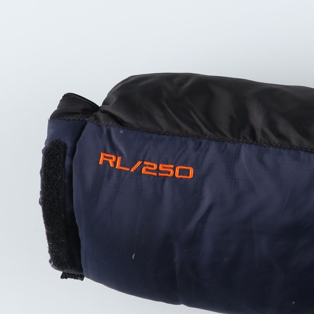 Ralph Lauren POLO by Ralph Lauren 250 Fill Power Ripstop Down Jacket, Men's Size Medium polyester navy blue type Vintage Second Hand