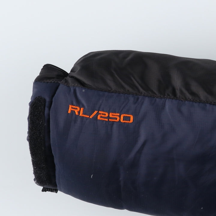 Ralph Lauren POLO by Ralph Lauren 250 Fill Power Ripstop Down Jacket, Men's Size Medium polyester navy blue type Vintage Second Hand