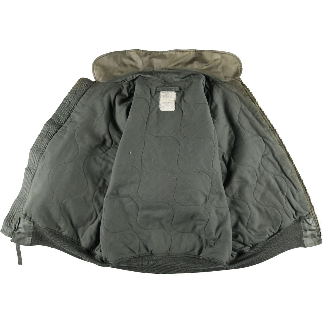 80's US military actual product CWU-45 Aromatic polyamide Khaki type Vintage Second Hand