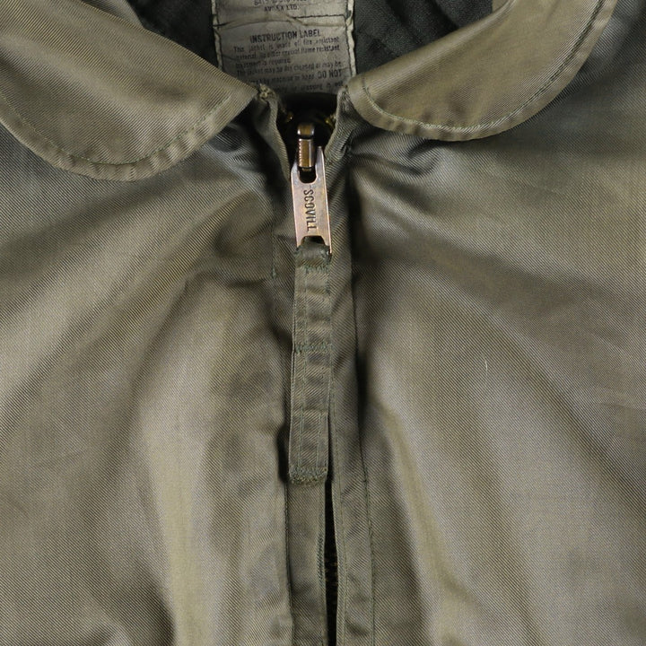 80's US military actual product CWU-45 Aromatic polyamide Khaki type Vintage Second Hand