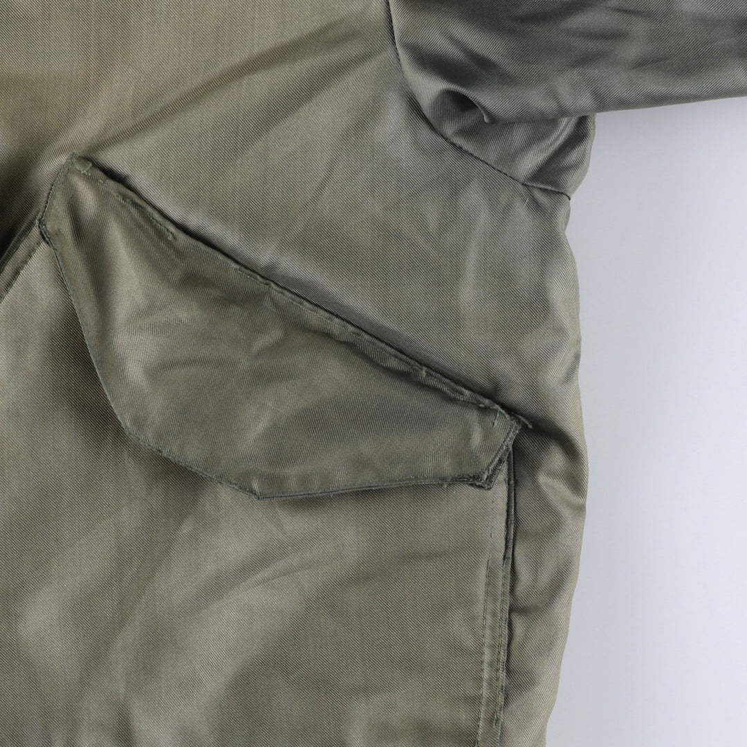 80's US military actual product CWU-45 Aromatic polyamide Khaki type Vintage Second Hand