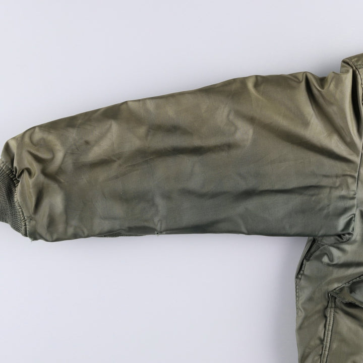 80's US military actual product CWU-45 Aromatic polyamide Khaki type Vintage Second Hand