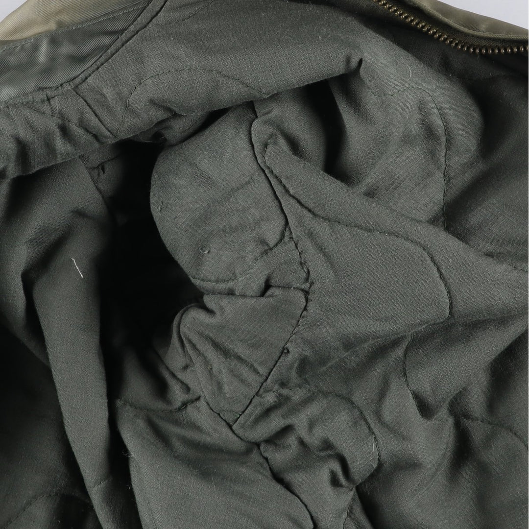 80's US military actual product CWU-45 Aromatic polyamide Khaki type Vintage Second Hand