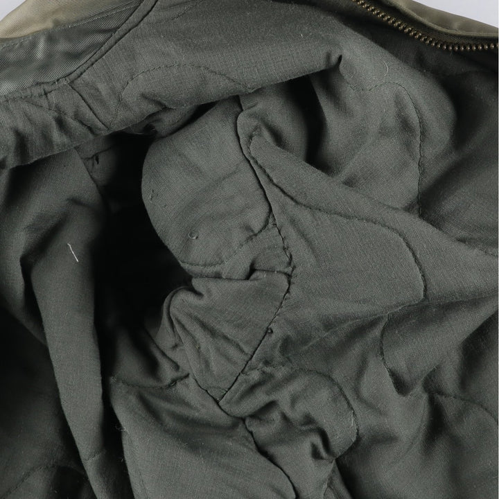 80's US military actual product CWU-45 Aromatic polyamide Khaki type Vintage Second Hand