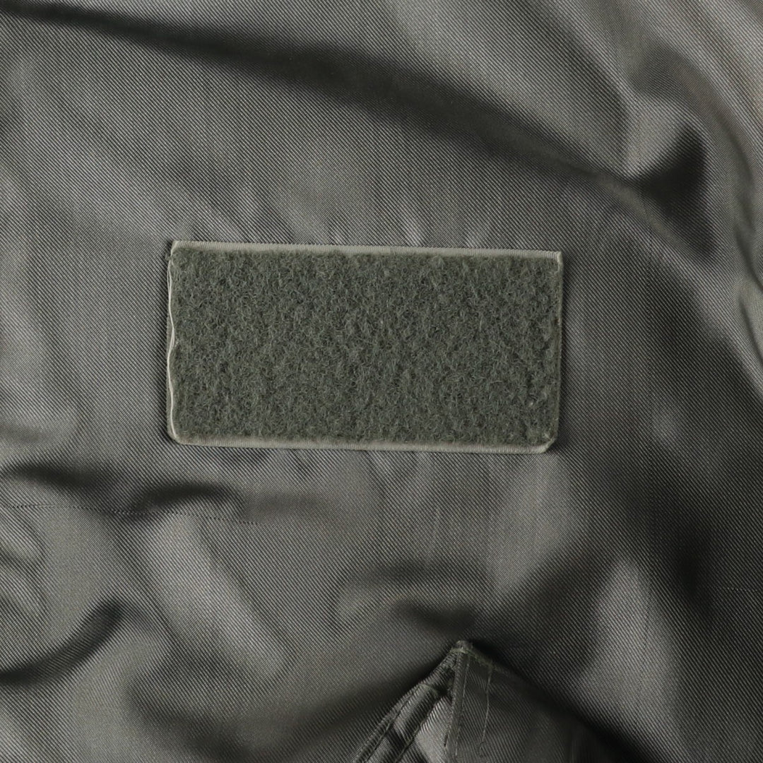 1980'S US Military CWU-45P Padded Military Flight Jacket, Made in USA, Large, Men's Size L, Vintage Aromatic polyamide Khaki type Vintage Second Hand