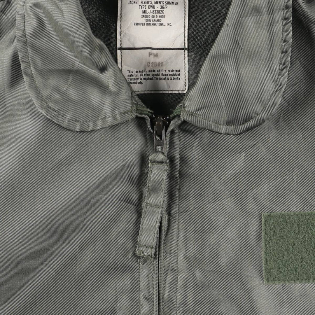 00's US military actual product CWU-36 Aramid Khaki type Vintage Second Hand