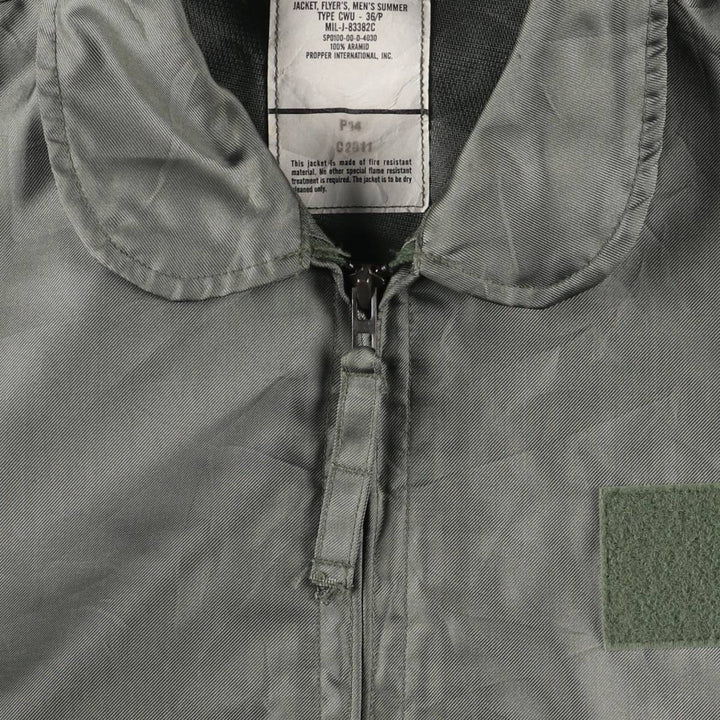 00's US military actual product CWU-36 Aramid Khaki type Vintage Second Hand