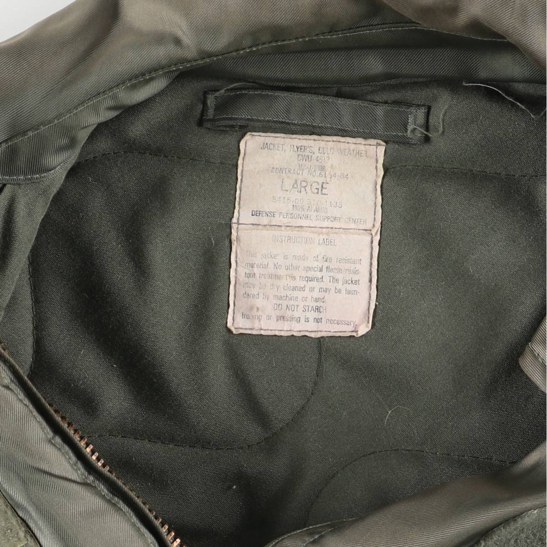 Genuine US military CWU-45 Aramid Khaki type Vintage Second Hand
