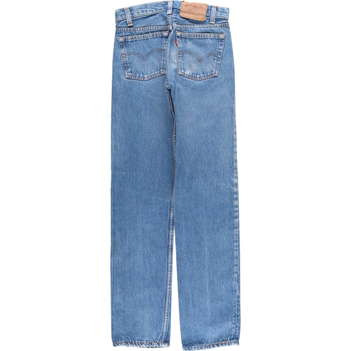 Vintage 1980'S Levi's 501-0115 Straight Denim Pants, Made in USA, Women's Size L (W27) cotton blue type Vintage Second Hand