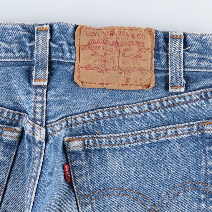 Vintage 1980'S Levi's 501-0115 Straight Denim Pants, Made in USA, Women's Size L (W27) cotton blue type Vintage Second Hand