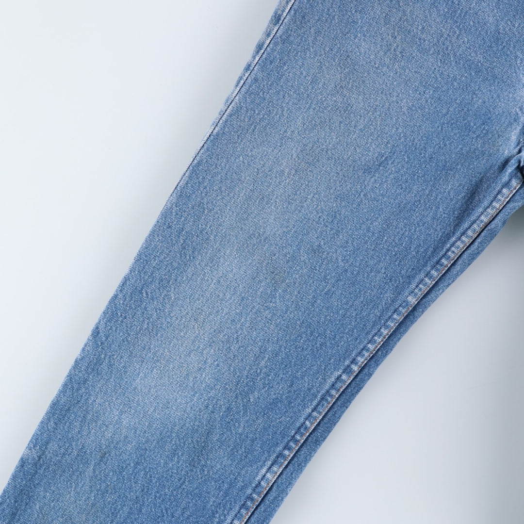 Vintage 1980'S Levi's 501-0115 Straight Denim Pants, Made in USA, Women's Size L (W27) cotton blue type Vintage Second Hand