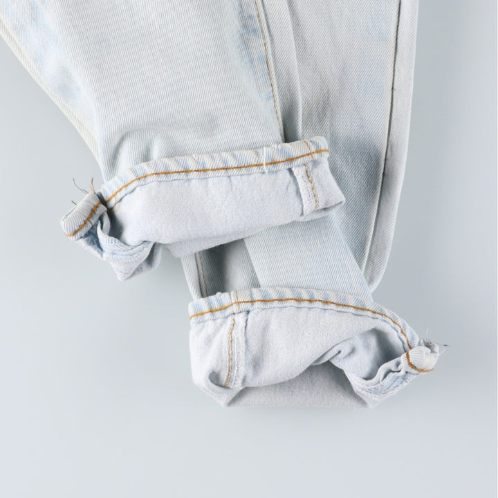 Vintage 1990'S Levi's 501 Straight Denim Pants, Made in USA, Women's Size L (W29) unclear Blue type light blue Vintage Second Hand
