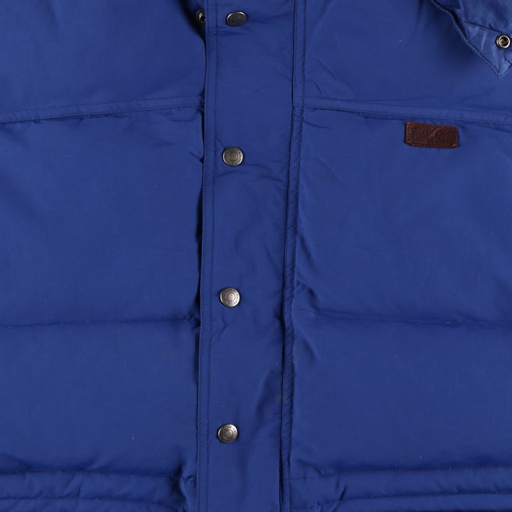 Ralph Lauren POLO by Ralph Lauren Down Parka, Men's Size Small Nylon blue type Vintage Second Hand