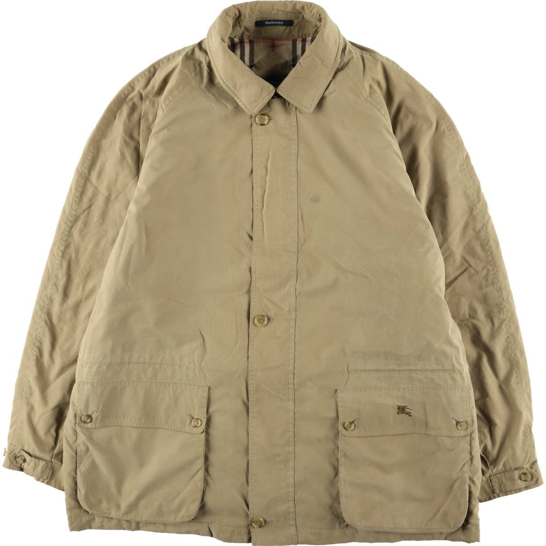 Burberry's Men's Jacket (XXL) polyester Beige type Vintage Second Hand