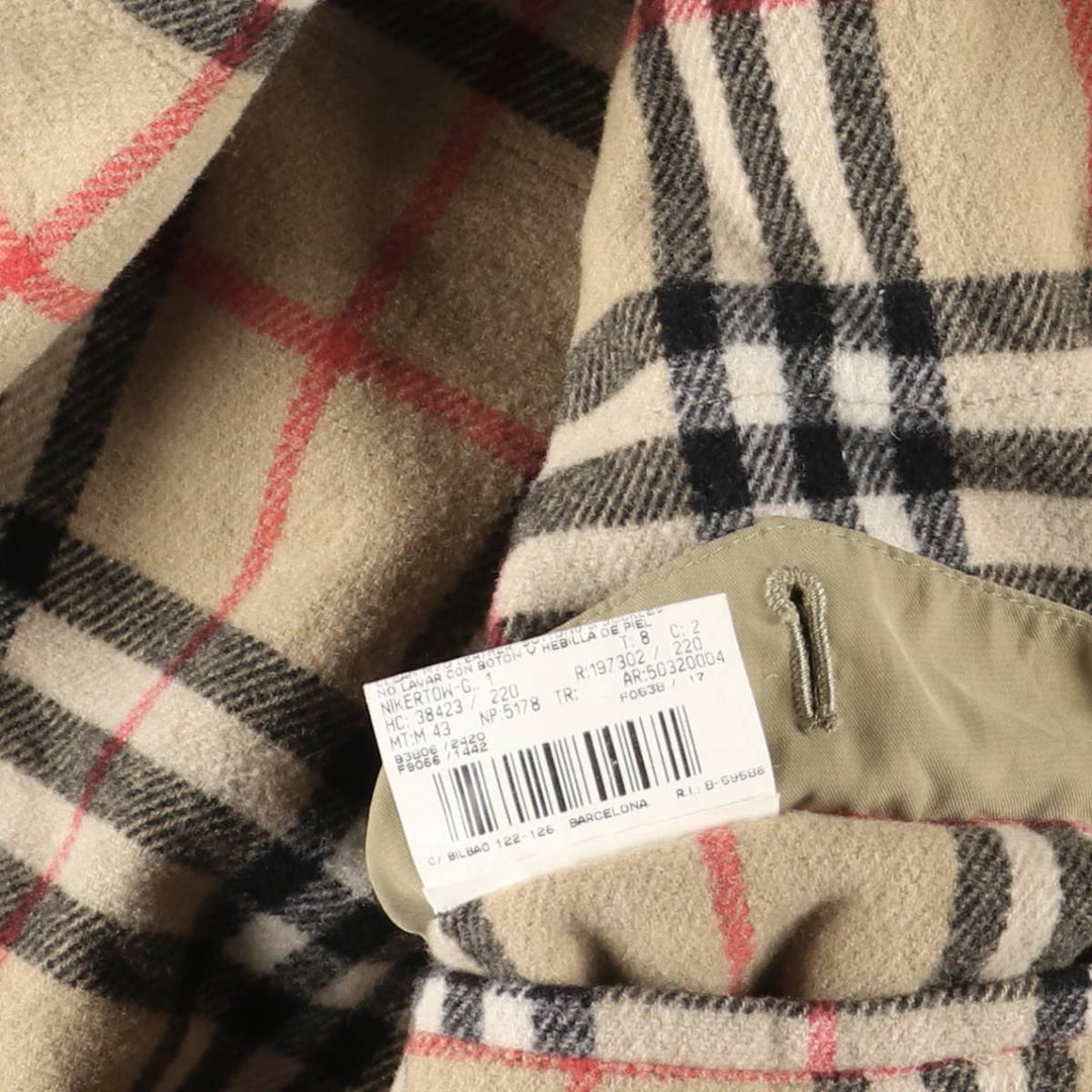 Burberry's Men's Jacket (XXL) polyester Beige type Vintage Second Hand