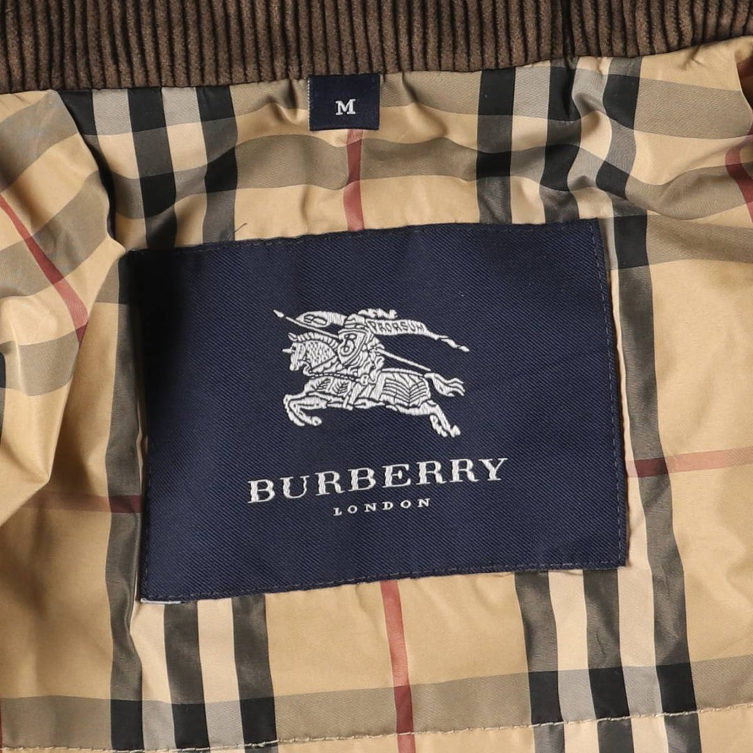 Burberry's BURBERRY LONDON padded puffer jacket, men's size M unclear Khaki type Vintage Second Hand