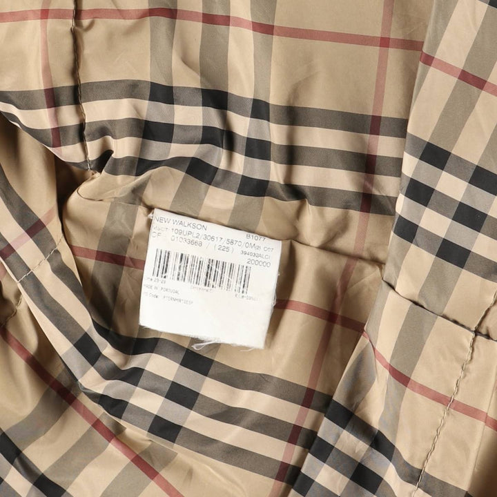 Burberry's BURBERRY LONDON padded puffer jacket, men's size M unclear Khaki type Vintage Second Hand