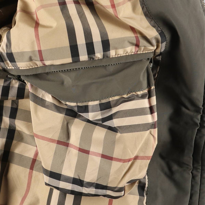 Burberry's BURBERRY LONDON padded puffer jacket, men's size M unclear Khaki type Vintage Second Hand