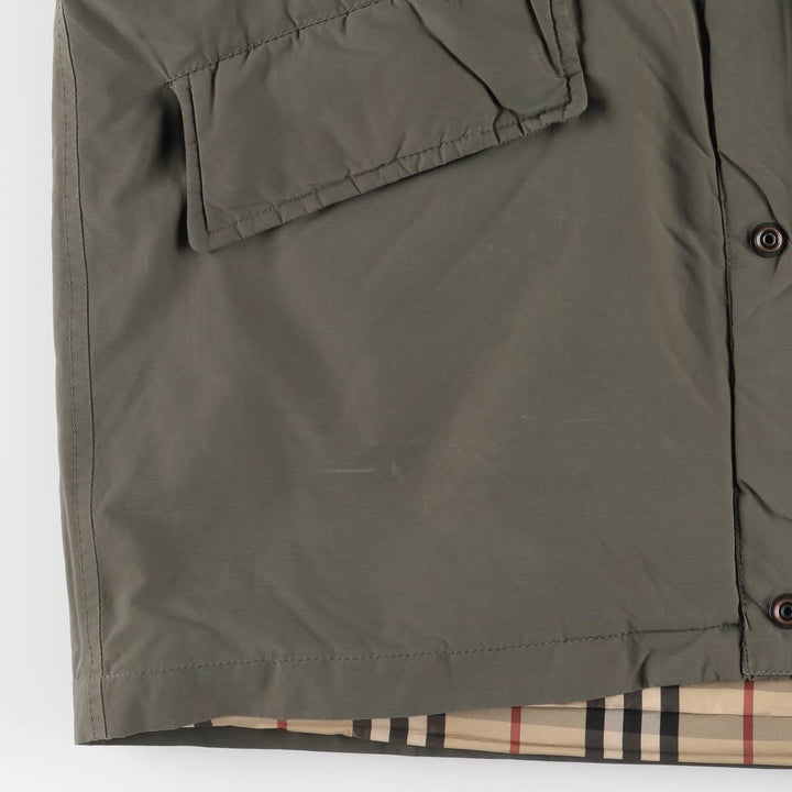Burberry's BURBERRY LONDON padded puffer jacket, men's size M unclear Khaki type Vintage Second Hand
