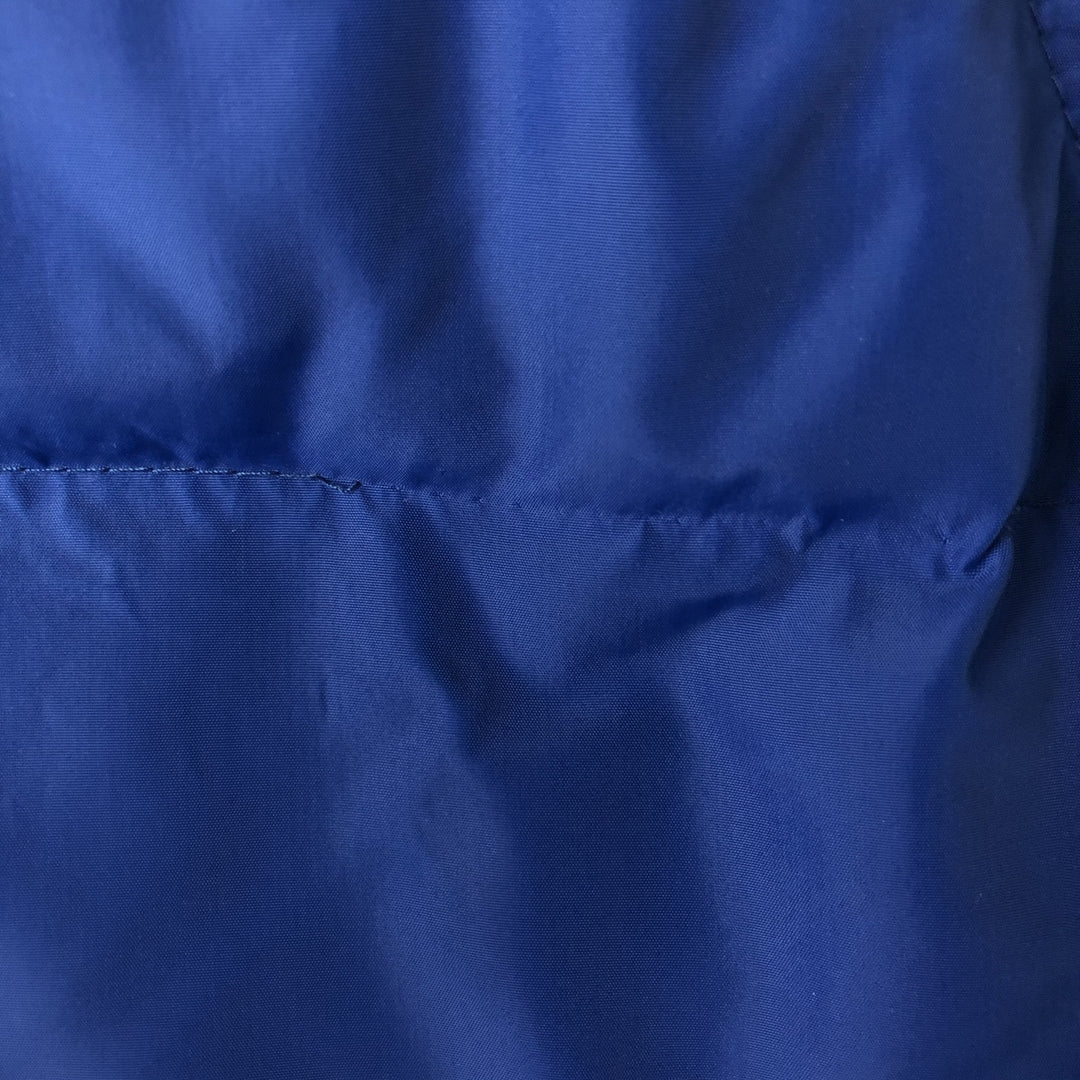 Vintage 1980'S LLBean goose down vest, made in the USA, men's size XL Nylon blue type Vintage Second Hand