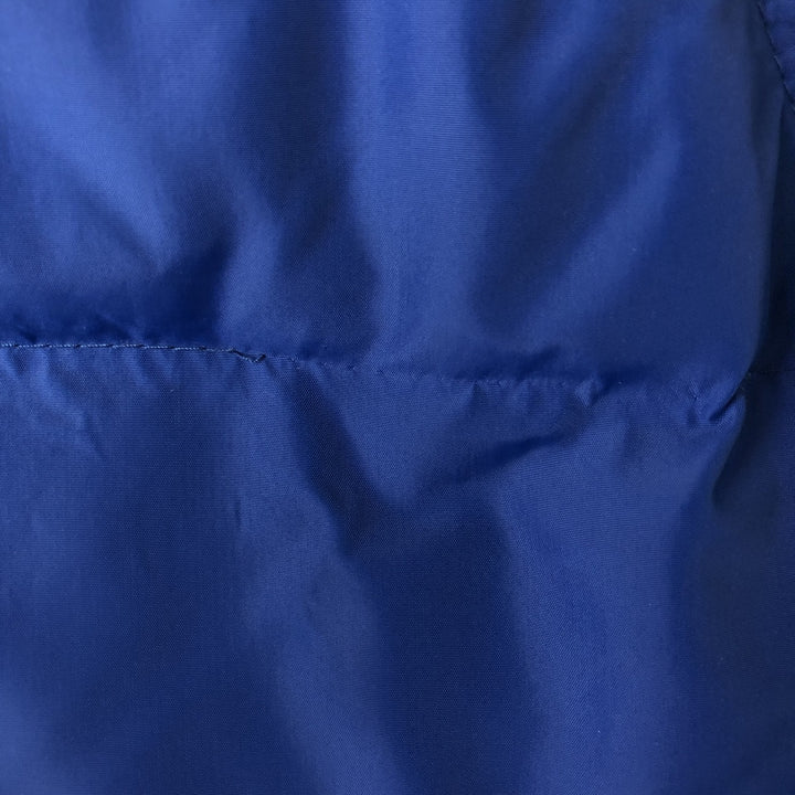 Vintage 1980'S LLBean goose down vest, made in the USA, men's size XL Nylon blue type Vintage Second Hand