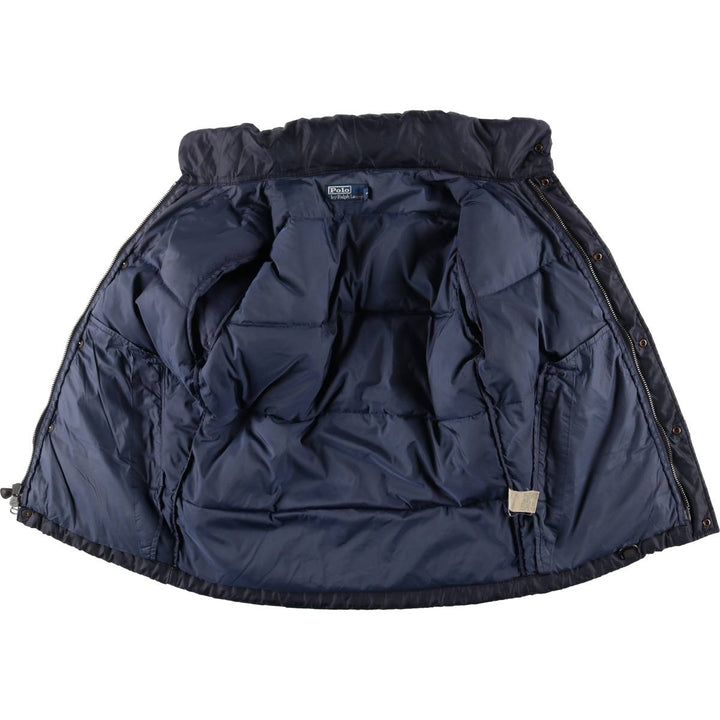 Ralph Lauren POLO by Ralph Lauren down jacket, men's size S polyester black type Vintage Second Hand