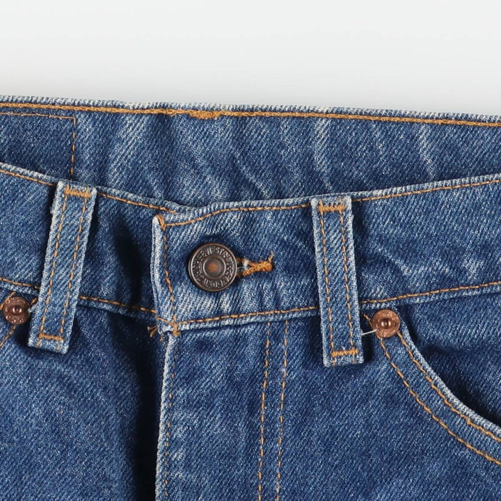 Vintage Levi's 517 Orange Tab Flare-Cut Denim Pants, Made in the USA, Men's Size W31 cotton blue type Vintage Second Hand