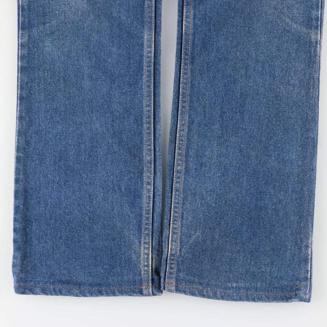 Vintage Levi's 517 Orange Tab Flare-Cut Denim Pants, Made in the USA, Men's Size W31 cotton blue type Vintage Second Hand