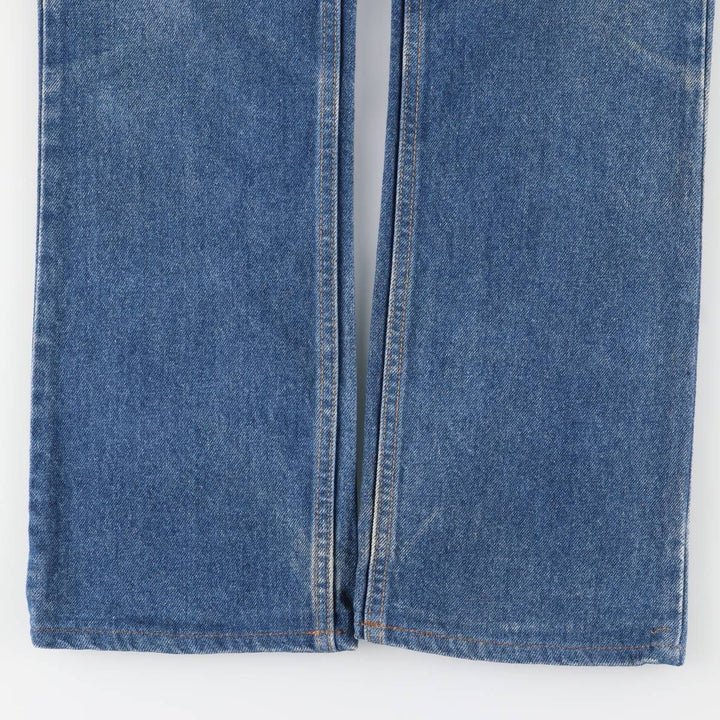 Vintage Levi's 517 Orange Tab Flare-Cut Denim Pants, Made in the USA, Men's Size W31 cotton blue type Vintage Second Hand