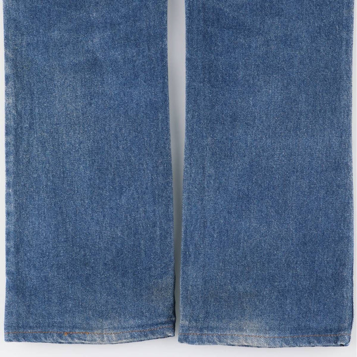 Vintage Levi's 517 Orange Tab Flare-Cut Denim Pants, Made in the USA, Men's Size W31 cotton blue type Vintage Second Hand