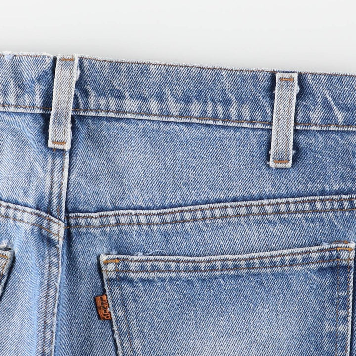 Vintage Levi's Orange Tab Flare Cut Denim Pants, Men's Size W32 unclear blue type Vintage Second Hand