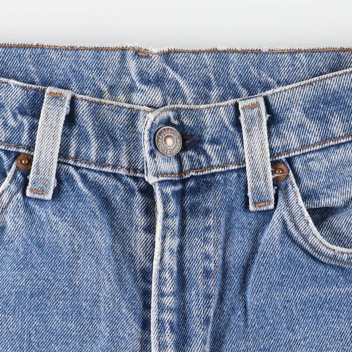 Vintage Levi's Orange Tab Flare Cut Denim Pants, Men's Size W32 unclear blue type Vintage Second Hand