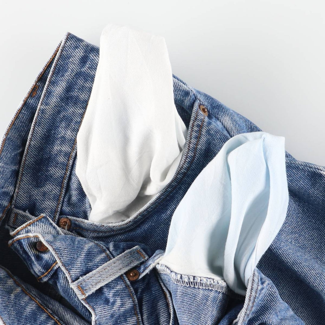 Vintage Levi's Orange Tab Flare Cut Denim Pants, Men's Size W32 unclear blue type Vintage Second Hand