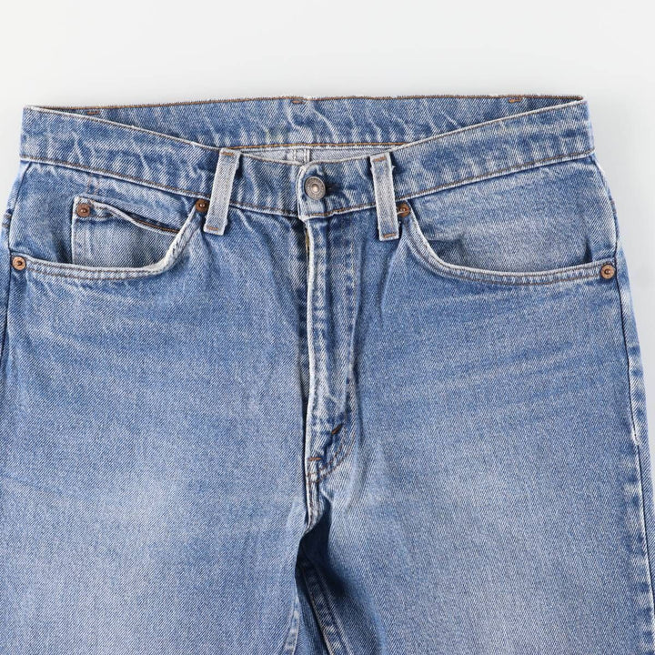 Vintage Levi's Orange Tab Flare Cut Denim Pants, Men's Size W32 unclear blue type Vintage Second Hand