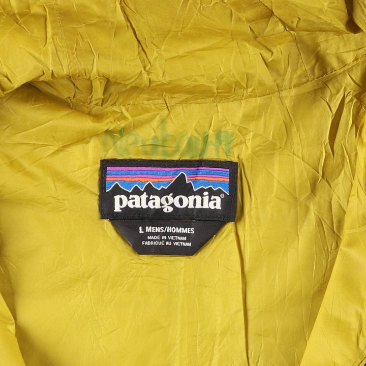 Patagonia 84186FA18 Padded Anorak Parka Puffer Jacket, Men's Size L recycled polyester navy blue type Vintage Second Hand