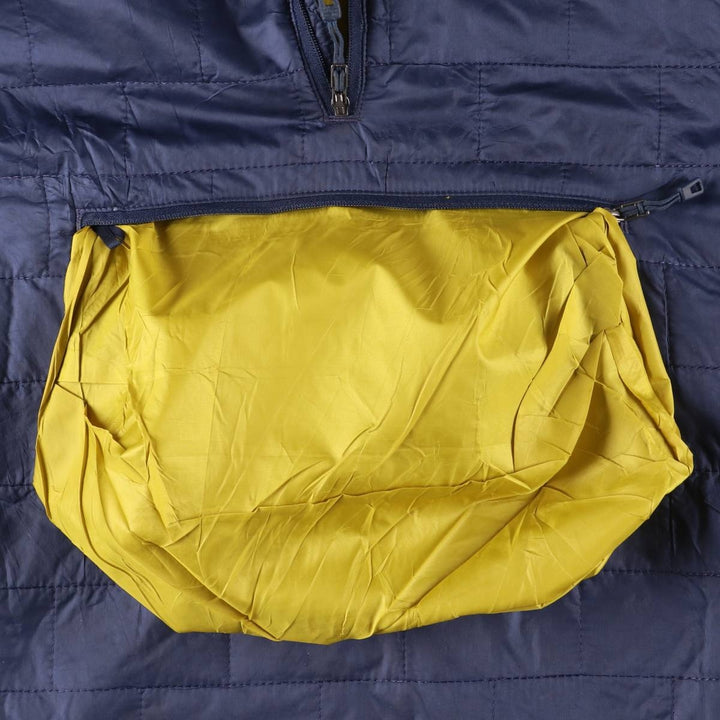 Patagonia 84186FA18 Padded Anorak Parka Puffer Jacket, Men's Size L recycled polyester navy blue type Vintage Second Hand