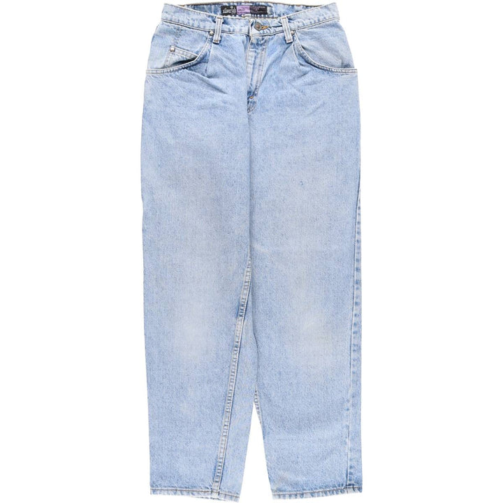 90'S Levi's Silver Tab BAGGY Student Tapered Denim Pants, Made in USA, Women's Size L (W30 equivalent), Vintage cotton Blue type light blue Vintage Second Hand