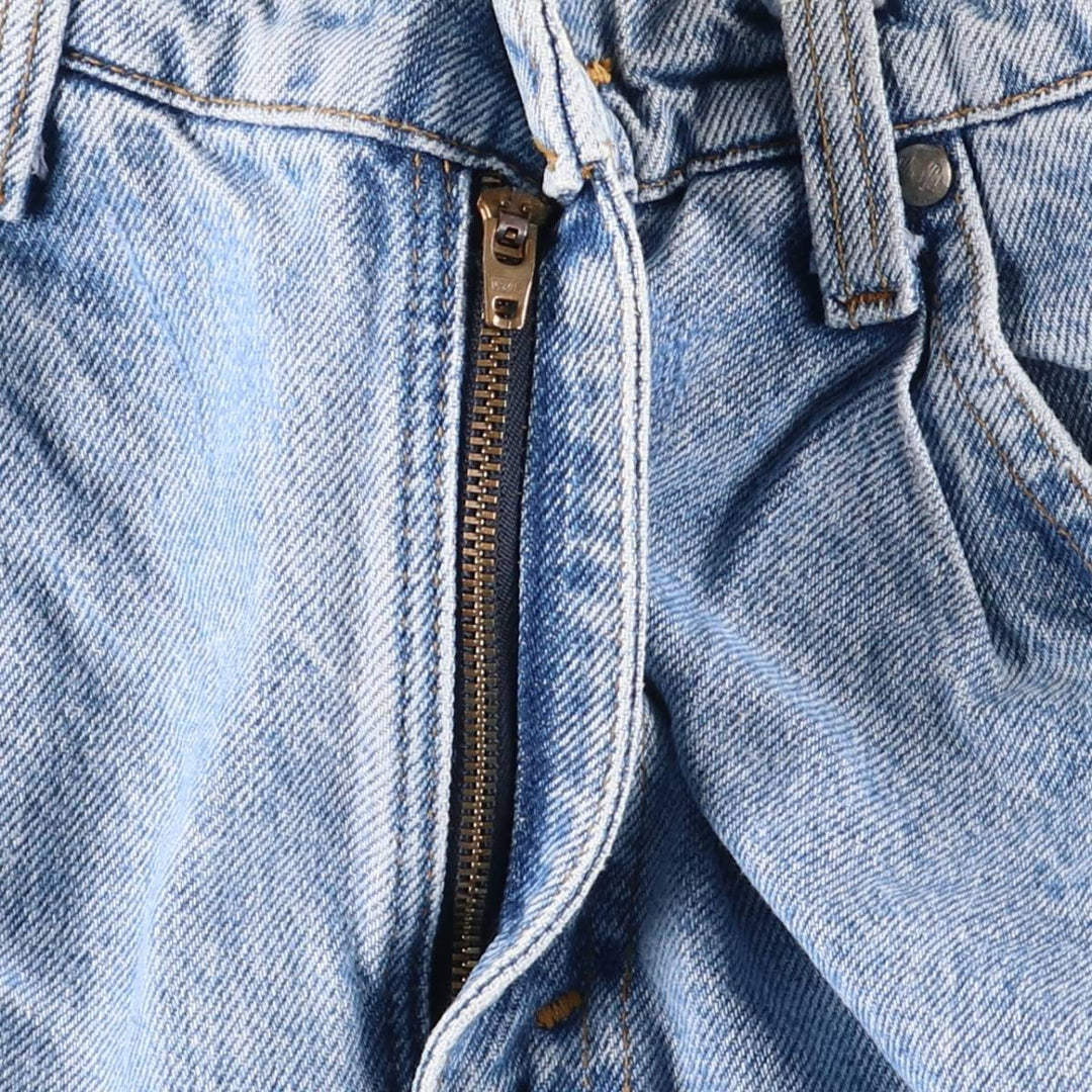 90'S Levi's Silver Tab BAGGY Student Tapered Denim Pants, Made in USA, Women's Size L (W30 equivalent), Vintage cotton Blue type light blue Vintage Second Hand