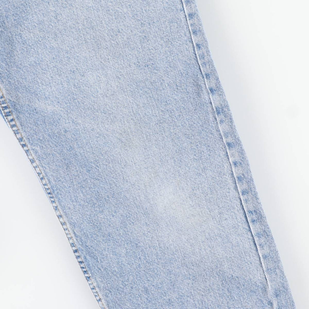 90'S Levi's Silver Tab BAGGY Student Tapered Denim Pants, Made in USA, Women's Size L (W30 equivalent), Vintage cotton Blue type light blue Vintage Second Hand