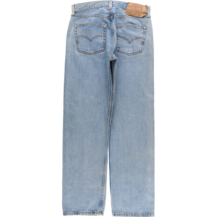 90'S Levi's 501-0134 Straight Denim Pants, Made in USA, Vintage cotton blue type Vintage Second Hand