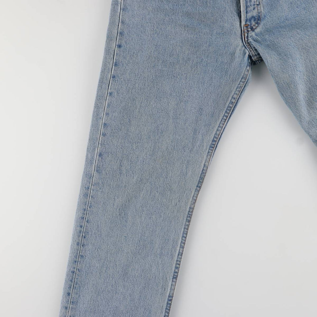 90'S Levi's 501-0134 Straight Denim Pants, Made in USA, Vintage cotton blue type Vintage Second Hand