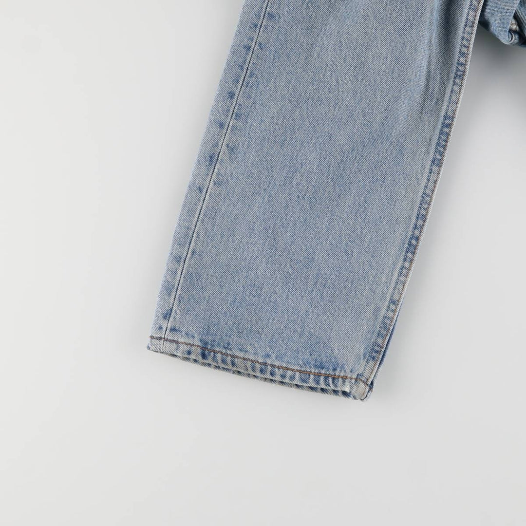 90'S Levi's 501-0134 Straight Denim Pants, Made in USA, Vintage cotton blue type Vintage Second Hand
