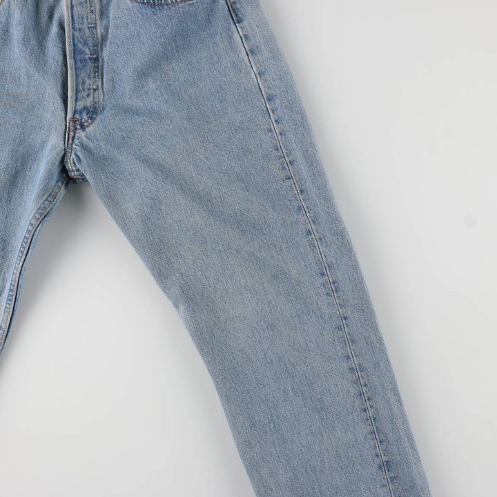 90'S Levi's 501-0134 Straight Denim Pants, Made in USA, Vintage cotton blue type Vintage Second Hand