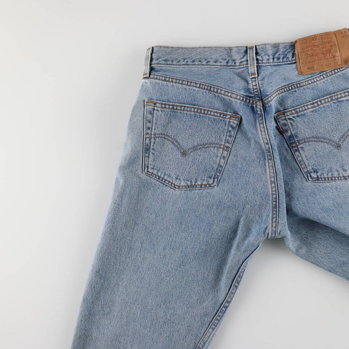 90'S Levi's 501-0134 Straight Denim Pants, Made in USA, Vintage cotton blue type Vintage Second Hand