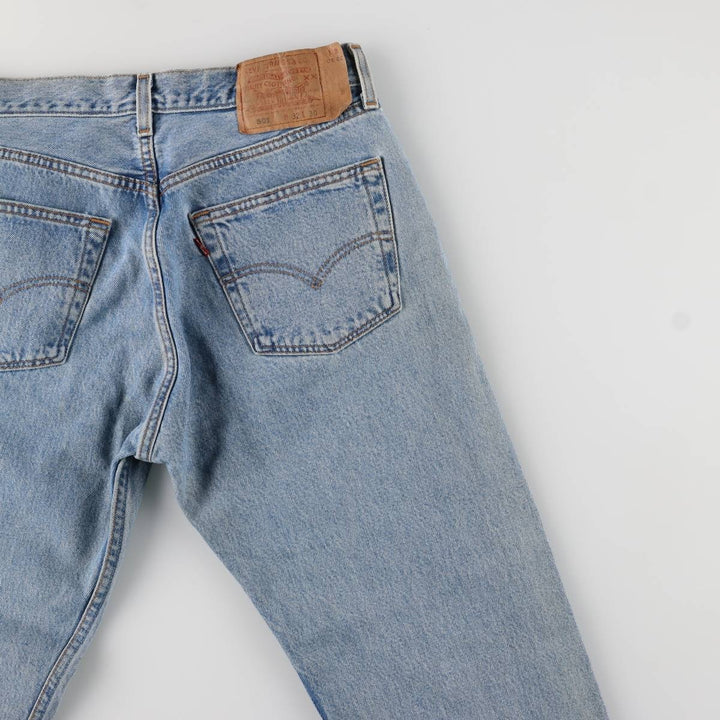 90'S Levi's 501-0134 Straight Denim Pants, Made in USA, Vintage cotton blue type Vintage Second Hand