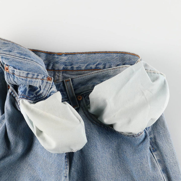 90'S Levi's 501-0134 Straight Denim Pants, Made in USA, Vintage cotton blue type Vintage Second Hand